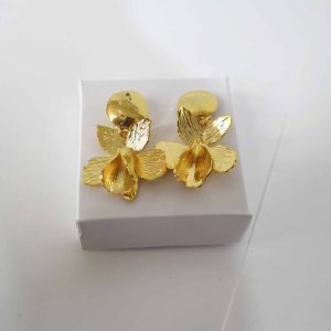 Aretes Orquidea AR04