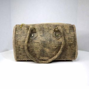 Bolso Baul tejido artesanal